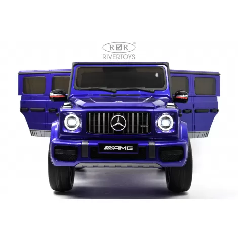 Детский электромобиль Mercedes-Benz G63 4WD (K999KK) синий глянец