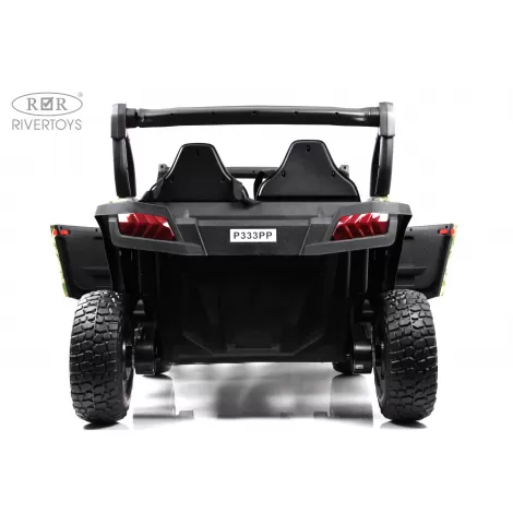 Детский электромобиль P333PP (Buggy) зеленый камуфляж