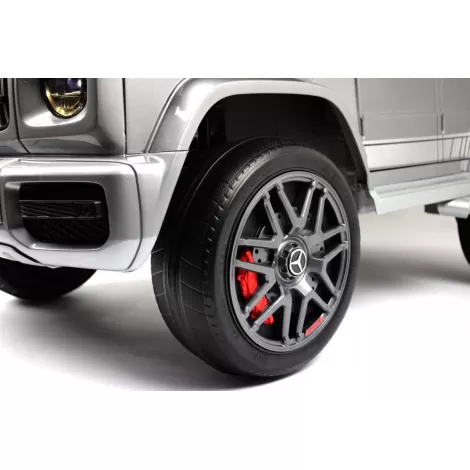 Детский электромобиль Mercedes-Benz G63 (K999KK) серый глянец