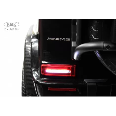 Детский электромобиль Mercedes Benz G63 Y777YY черный глянец