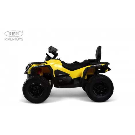 Детский электроквадроцикл BRP Can-Am Outlander (Y888YY) желтый