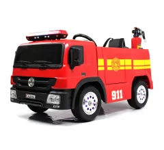 Детский  электромобиль "Пожарная машина" - A222AA