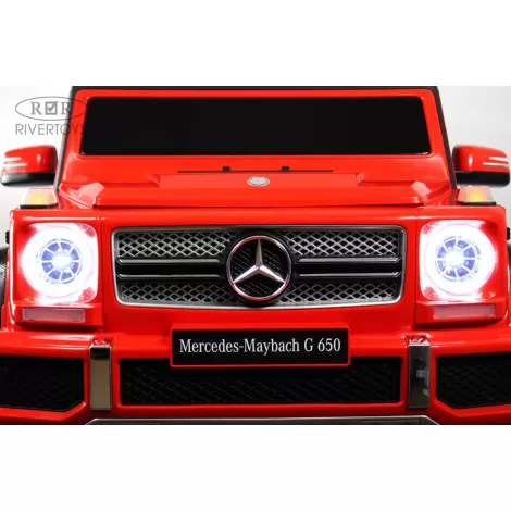 Детский электромобиль Mercedes-Maybach G650 Landaulet (M999MM) красный