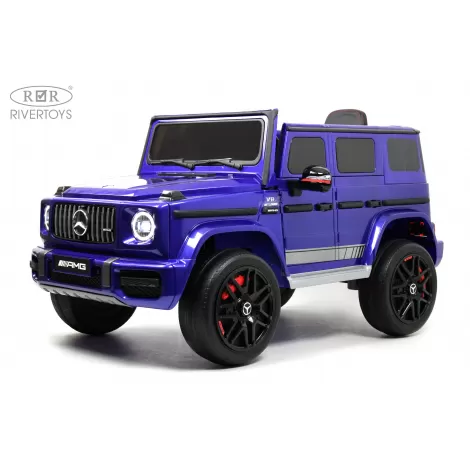 Детский электромобиль Mercedes-Benz G63 4WD (K999KK) синий глянец