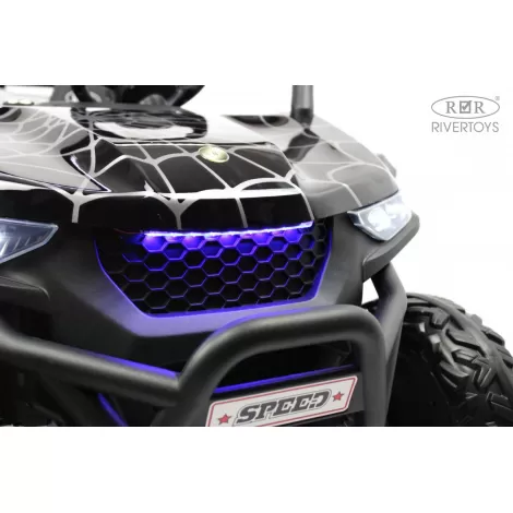 Детский электромобиль T777TT 4WD черный Spider