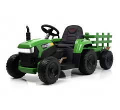 Детский электромобиль трактор H888HH темно-зеленый