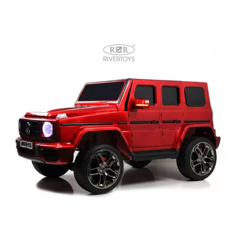 Детский электромобиль Mercedes-AMG G63 (G111GG ПТГ) красный глянец