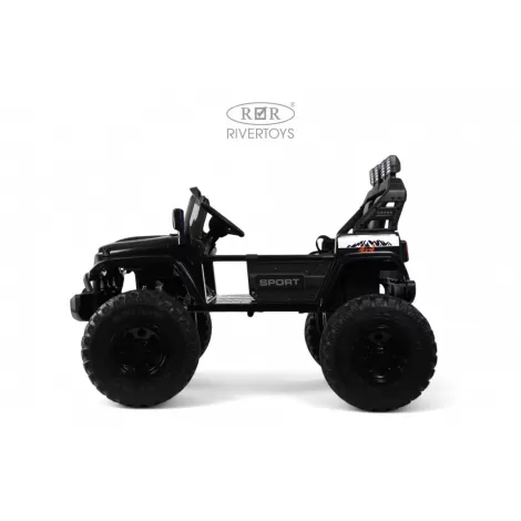 Детский электромобиль Jeep A222AA черный