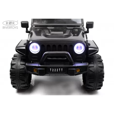 Детский электромобиль T222TT 4WD черный