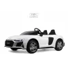 Детский электромобиль AUDI R8 (M333MM) белый