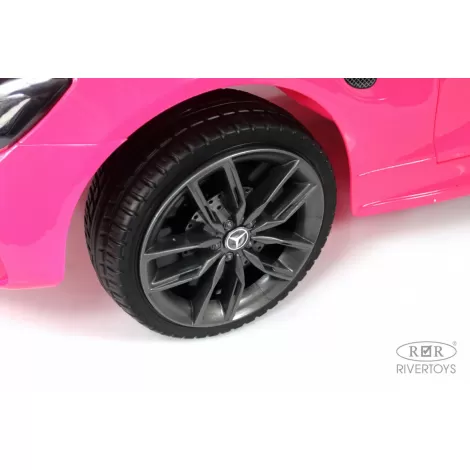 Детский электромобиль Mercedes-Benz AMG GT X777XX розовый глянец