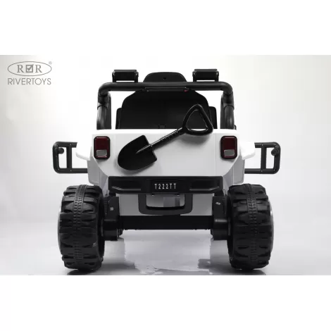 Детский электромобиль T222TT 4WD белый