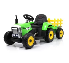Детский электромобиль-трактор H444HH зеленый