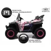 Детский электромобиль T777TT 4WD розовый камуфляж