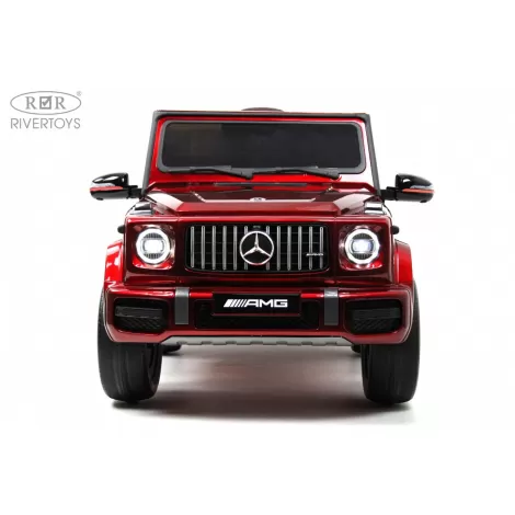 Детский электромобиль Mercedes-Benz G63 (K999KK) вишневый глянец