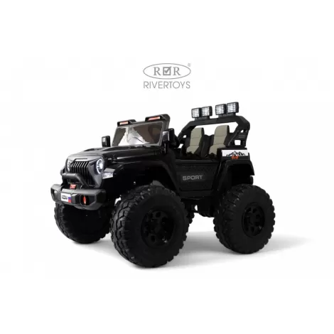 Детский электромобиль Jeep A222AA черный