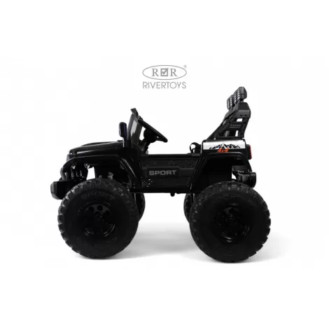 Детский электромобиль Jeep A222AA черный