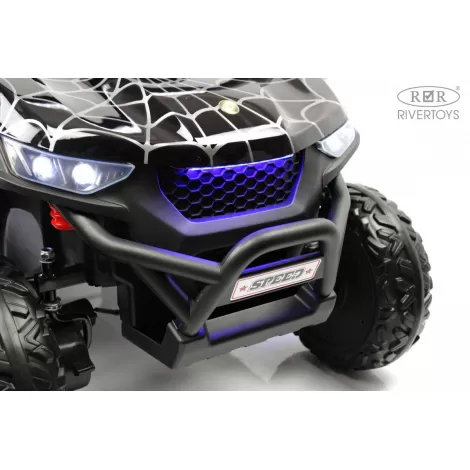 Детский электромобиль T777TT 4WD черный Spider