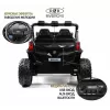 Детский электромобиль K777KK LUX 4WD оранжевый