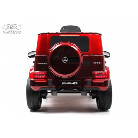 Детский электромобиль Mercedes-Benz G63 (K999KK) вишневый глянец