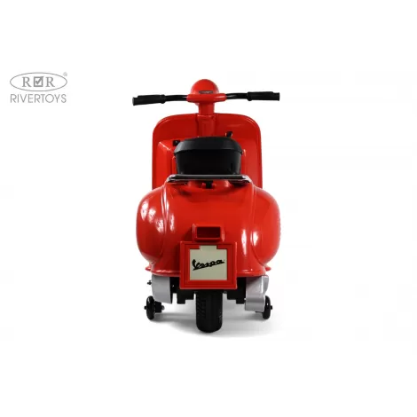 Детский электроскутер VESPA (M888MM) красный