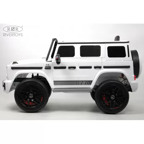 Детский электромобиль Mercedes-Benz G63 4WD (K999KK) белый