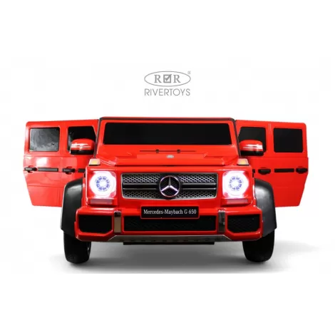 Детский электромобиль Mercedes-Maybach G650 Landaulet (M999MM) красный