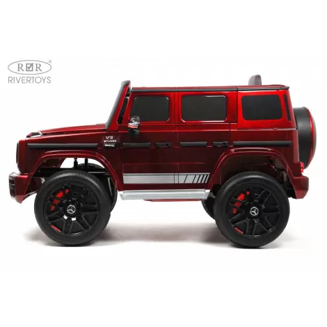 Детский электромобиль Mercedes-Benz G63 (K999KK) вишневый глянец