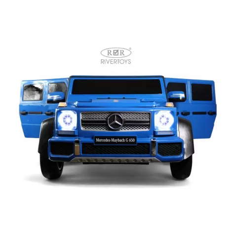 Детский электромобиль Mercedes-Maybach G650 Landaulet (M999MM) синий
