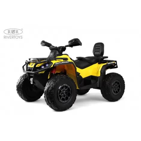 Детский электроквадроцикл BRP Can-Am Outlander (Y888YY) желтый