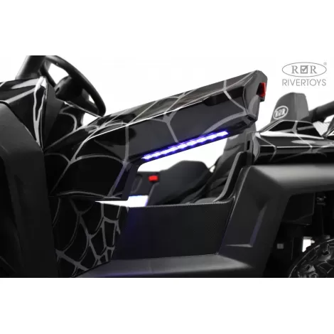 Детский электромобиль T777TT 4WD черный Spider