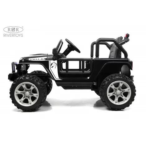 Детский электромобиль T222TT 4WD черный