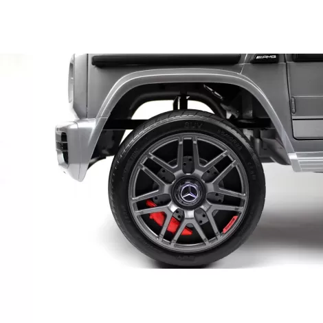 Детский электромобиль Mercedes-Benz G63 (K999KK) серый глянец
