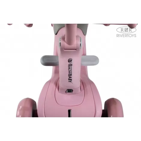 Детский cамокат-беговел HB-111 розовый