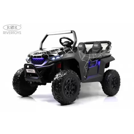Детский электромобиль T777TT 4WD черный Spider