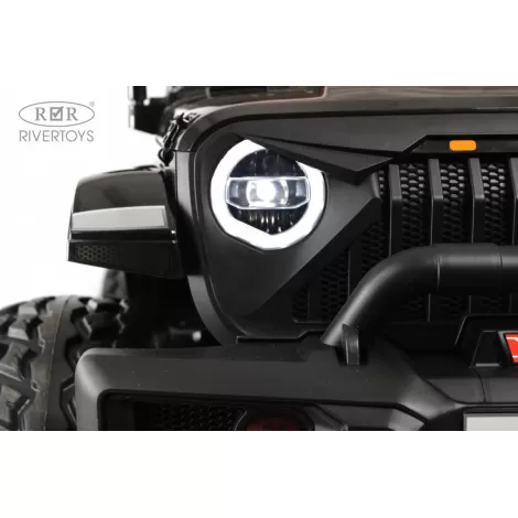 Детский электромобиль Jeep A222AA черный