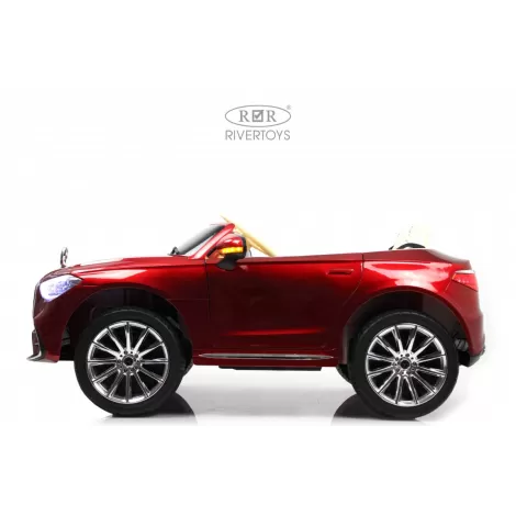 Детский электромобиль М333БХ 4WD красный глянец