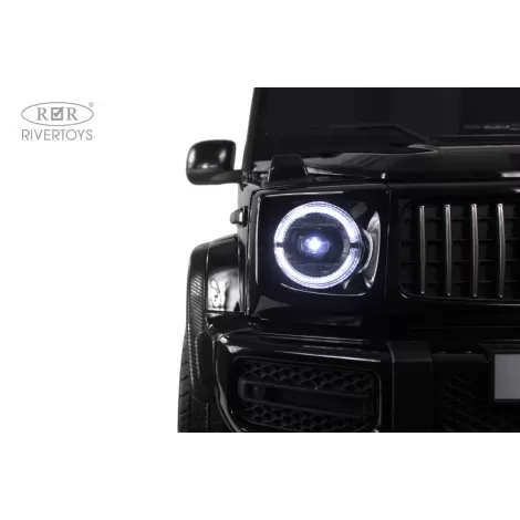 Детский электромобиль Mercedes Benz G63 Y777YY черный глянец