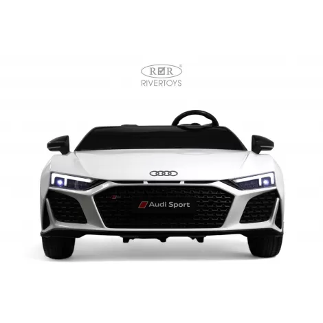 Детский электромобиль AUDI R8 (M333MM) белый