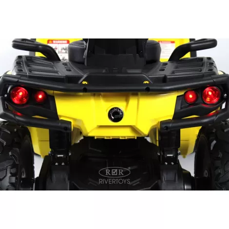 Детский электроквадроцикл BRP Can-Am Outlander (Y888YY) желтый