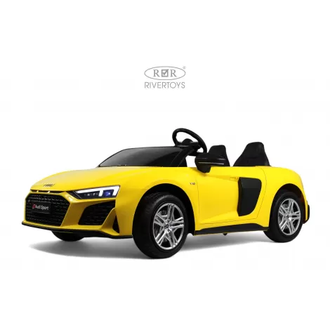 Детский электромобиль AUDI R8 (M333MM) желтый