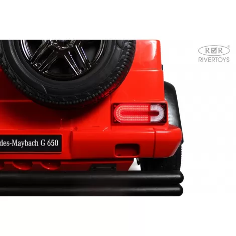 Детский электромобиль Mercedes-Maybach G650 Landaulet (M999MM) красный