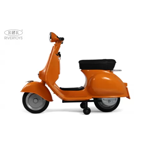 Детский электроскутер VESPA (M888MM) оранжевый