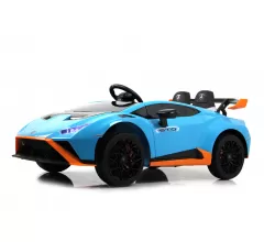 Детский электромобиль Lamborghini Huracán STO E888EE синий