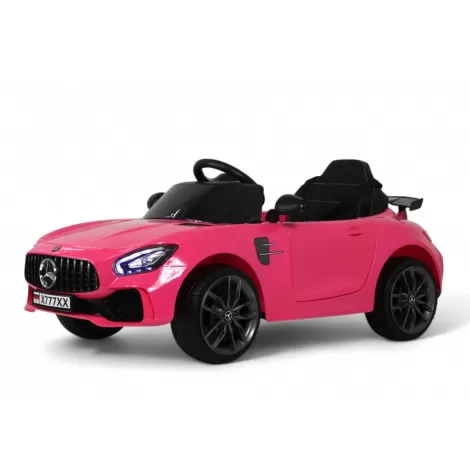 Детский электромобиль Mercedes-Benz AMG GT X777XX розовый глянец