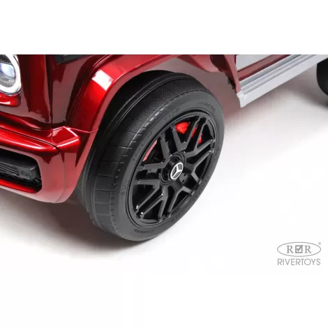 Детский электромобиль Mercedes-Benz G63 (K999KK) вишневый глянец