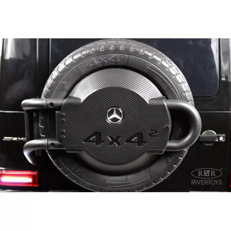 Детский электромобиль Mercedes Benz G63 Y777YY черный глянец