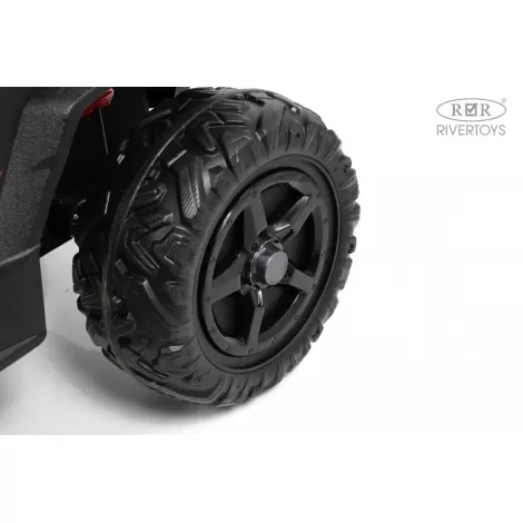 Детский электромобиль K777KK LUX 4WD оранжевый