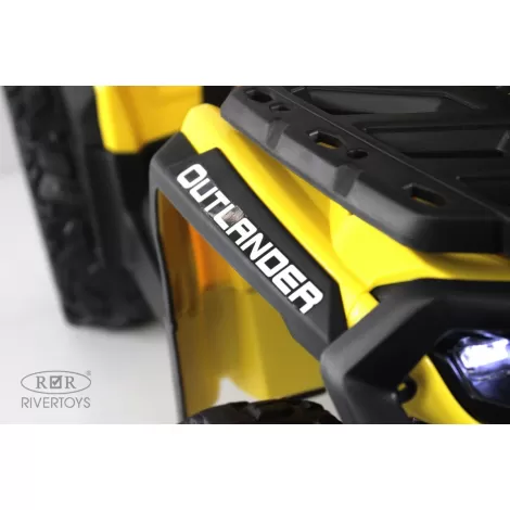 Детский электроквадроцикл BRP Can-Am Outlander (Y888YY) желтый