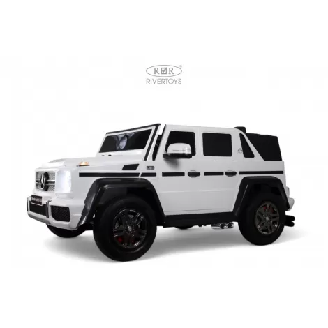 Детский электромобиль Mercedes-Maybach G650 Landaulet (M999MM) белый